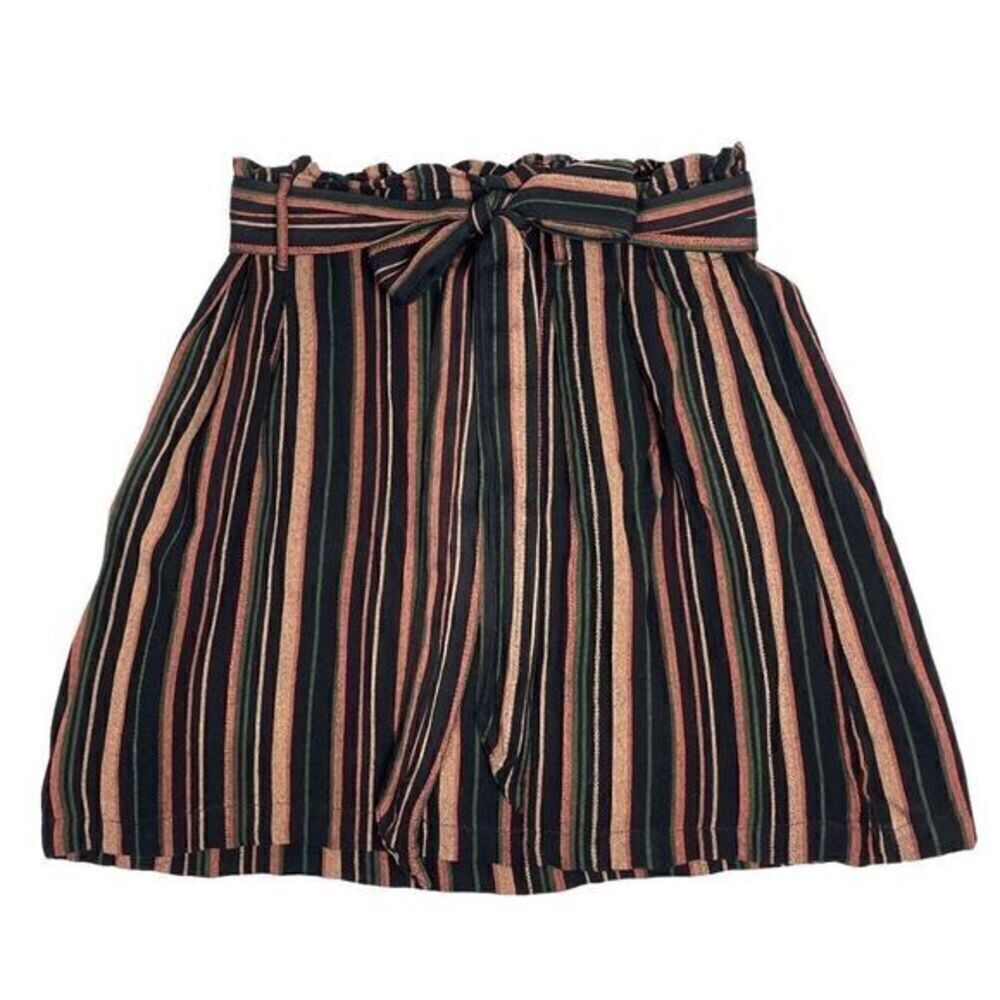 American Eagle Paper Bag Waist Boho Mini Skirt Women’s Size Small
